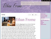 Tablet Screenshot of ethan-frome.wikispaces.com