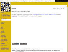 Tablet Screenshot of 3kings.wikispaces.com