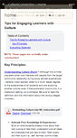 Mobile Screenshot of cultureconnection.wikispaces.com