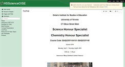Desktop Screenshot of hsscience-chemoise2010.wikispaces.com