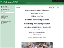 Tablet Screenshot of hsscience-chemoise2010.wikispaces.com