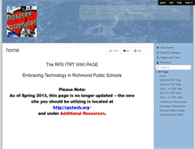 Tablet Screenshot of embracingtechnology.wikispaces.com