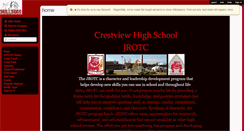 Desktop Screenshot of crestviewjrotc.wikispaces.com