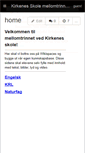 Mobile Screenshot of kirkenesskolemellomtrinnet.wikispaces.com