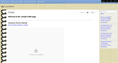 Desktop Screenshot of josephmath.wikispaces.com