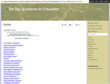 Tablet Screenshot of 10fored.wikispaces.com