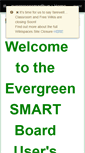 Mobile Screenshot of evergreensmartbug.wikispaces.com