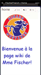 Mobile Screenshot of fischerfrench.wikispaces.com