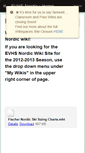 Mobile Screenshot of evhs-nordic.wikispaces.com