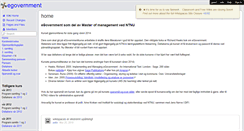 Desktop Screenshot of egovernment.wikispaces.com