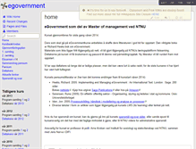 Tablet Screenshot of egovernment.wikispaces.com