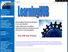 Tablet Screenshot of learninghub.wikispaces.com