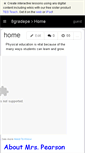 Mobile Screenshot of 8gradepe.wikispaces.com