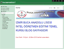 Tablet Screenshot of bucaanadolu1.wikispaces.com