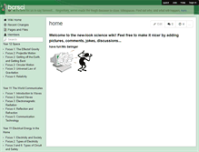 Tablet Screenshot of bcrsci.wikispaces.com