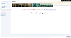 Desktop Screenshot of healeylibrary.wikispaces.com