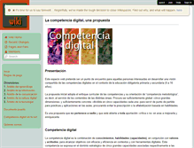 Tablet Screenshot of competenciadigital.wikispaces.com