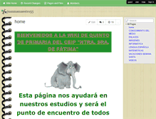 Tablet Screenshot of juanmamaestro55.wikispaces.com