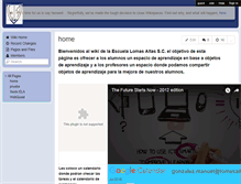Tablet Screenshot of lomasaltas.wikispaces.com