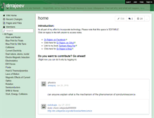 Tablet Screenshot of drrajeev.wikispaces.com