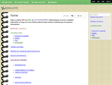 Tablet Screenshot of bergante.wikispaces.com