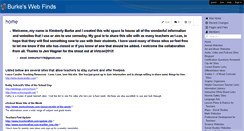 Desktop Screenshot of burkeswebfinds.wikispaces.com
