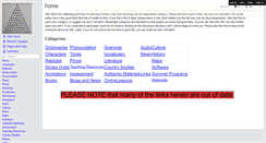 Desktop Screenshot of chineselanguagelearninglinks.wikispaces.com