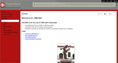 Desktop Screenshot of ci-cms.wikispaces.com