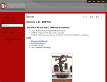 Tablet Screenshot of ci-cms.wikispaces.com