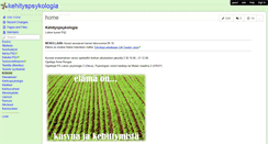 Desktop Screenshot of kehityspsykologia.wikispaces.com