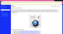 Desktop Screenshot of madretierra.wikispaces.com