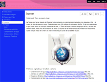 Tablet Screenshot of madretierra.wikispaces.com
