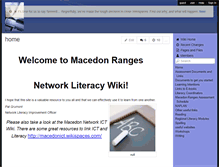 Tablet Screenshot of macedonliteracy.wikispaces.com