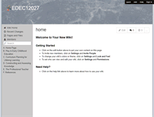 Tablet Screenshot of edec12027.wikispaces.com