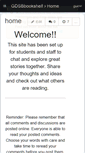 Mobile Screenshot of gdsbbookshelf.wikispaces.com