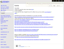Tablet Screenshot of eem31.wikispaces.com