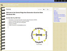 Tablet Screenshot of cre-science.wikispaces.com