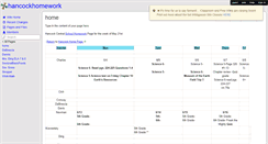 Desktop Screenshot of hancockhomework.wikispaces.com