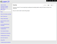 Tablet Screenshot of kcklearn21.wikispaces.com
