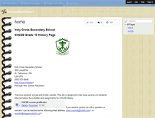 Tablet Screenshot of hccanadianhistory.wikispaces.com