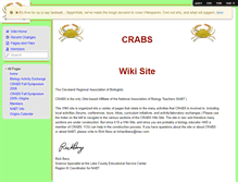 Tablet Screenshot of crabs-biology.wikispaces.com