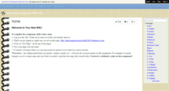Desktop Screenshot of americanpoetryprojectfall2009.wikispaces.com