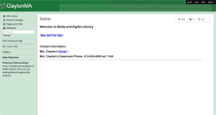Desktop Screenshot of claytonma.wikispaces.com