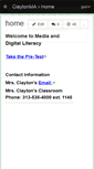 Mobile Screenshot of claytonma.wikispaces.com