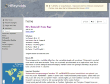 Tablet Screenshot of hreynolds.wikispaces.com