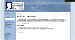 Desktop Screenshot of lincolniu.wikispaces.com