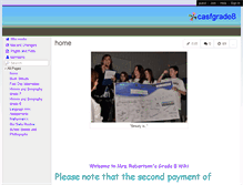 Tablet Screenshot of casfgrade8.wikispaces.com