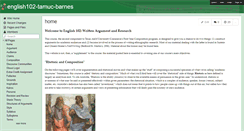 Desktop Screenshot of english102-tamuc-barnes.wikispaces.com