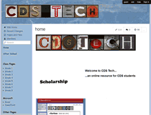 Tablet Screenshot of cdstech.wikispaces.com