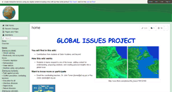 Desktop Screenshot of 20globalissues.wikispaces.com